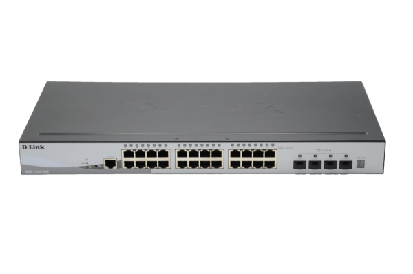 2526393221 SWITCH 28 PORTS 24 PORTS 10/100/1000 BASE - T + 4 PORTS COMBO SFP SMART SWITCH - D-LINK