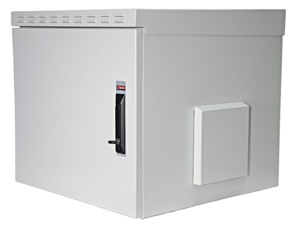 3267203918 ARMOIRE DE BRASSAGE SAFEBOX IP55 09U 19" MURALE - PLEIN - MONTE - 600X600X579 - GRIS - LANDE