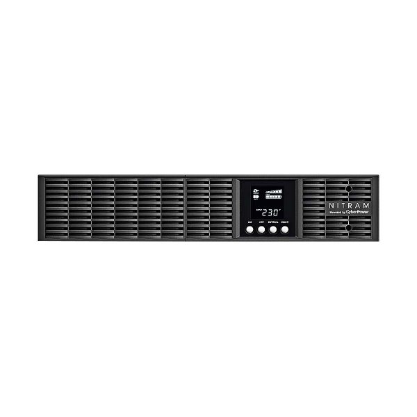 ONDULEUR 2000VA/1800W ONLINE RACKABLE/TOUR 2U (06 PRISES IEC ONDULEES) - NITRAM