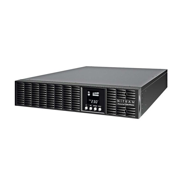 ONDULEUR 2000VA/1800W ONLINE RACKABLE/TOUR 2U (06 PRISES IEC ONDULEES) - NITRAM