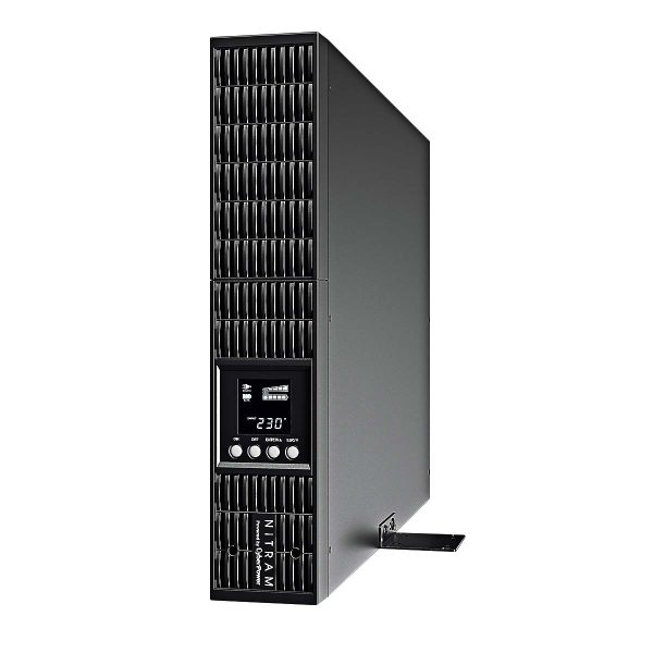 ONDULEUR 2000VA/1800W ONLINE RACKABLE/TOUR 2U (06 PRISES IEC ONDULEES) - NITRAM