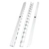 3307043176 ACCESSOIRE PANNEAU DE GESTION DE CABLE VERTICAL METALLIQUE 32U JEU GAUCHE/DROIT MODELE SERVEUR GRIS CLAIR -LANDE