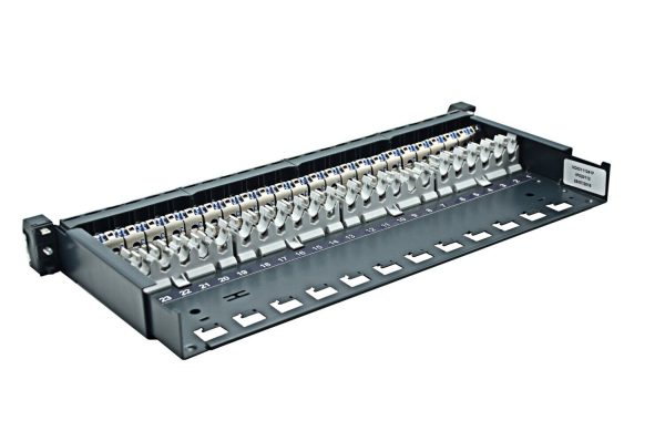 SCHNEIDER ACTASSI 19-C PATCH PANEL SLIDING EVO 19" 1U 24PT S-ONEDPM FTP/STP EMPTY