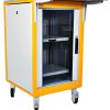 3329177727 STATIONS DE TRAVAIL ET SOLUTIONS BUREAUTIQUES 600* 670 - 1016 - RAL 7035 GRIS CLAIR - RAL 1028 JAUNE MELON