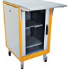 3329182937 STATIONS DE TRAVAIL ET SOLUTIONS BUREAUTIQUES 600* 670 - 1016 - RAL 7035 GRIS CLAIR - RAL 1028 JAUNE MELON