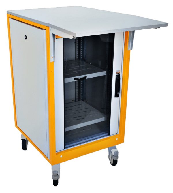 3329182937 STATIONS DE TRAVAIL ET SOLUTIONS BUREAUTIQUES 600* 670 - 1016 - RAL 7035 GRIS CLAIR - RAL 1028 JAUNE MELON