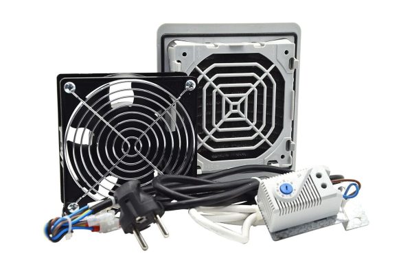 EXTENSION DE 1 VENTILATEUR - SANS FILTRE - AVEC THERMOSTAT - SANS INTERRUPTEUR - SANS AFFICHEUR - LANDE