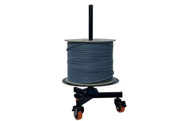 DEROULEUR DE CABLE VERTICAL - SUPPORT MAX 120KG
