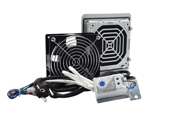 EXTENSION DE 1 VENTILATEUR - SANS FILTRE - AVEC THERMOSTAT - SANS INTERRUPTEUR - SANS AFFICHEUR - LANDE