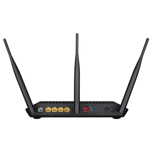 MODEM AC1600 BI - BANDE VDSL2/ADSL 4 PORTS GIGABIT LAN+1 WAN 2 USB 3X5 DBI ANTRNNES DETACHABLE - D-LINK