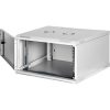 3814317875 ARMOIRE DE BRASSAGE NEW PROLINE 06U 19" MURALE - VITREE - DEMONTE - 600X600MM - GRIS - LANDE