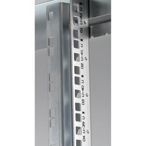 KIT DES RAILS D'ARMOIRE DE SERVEUR 42U (GAUCHE ET DROITE) POUR LES ARMOIRES 600X1000 ET 800X1000 - 35X65X1884 - LANDE