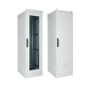 3826037957 ARMOIRE DE BRASSAGE RK 42U 19" SUR PIED - VITREE - MONTE - 600X1000X2000 - GRIS - LANDE