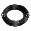 3967788892 CABLE CAMÉRA 05M AVEC CONNECTEURS BNC (MALE/MALE) + ALIMENTATION (MALE/FEMELLE) - BLANC