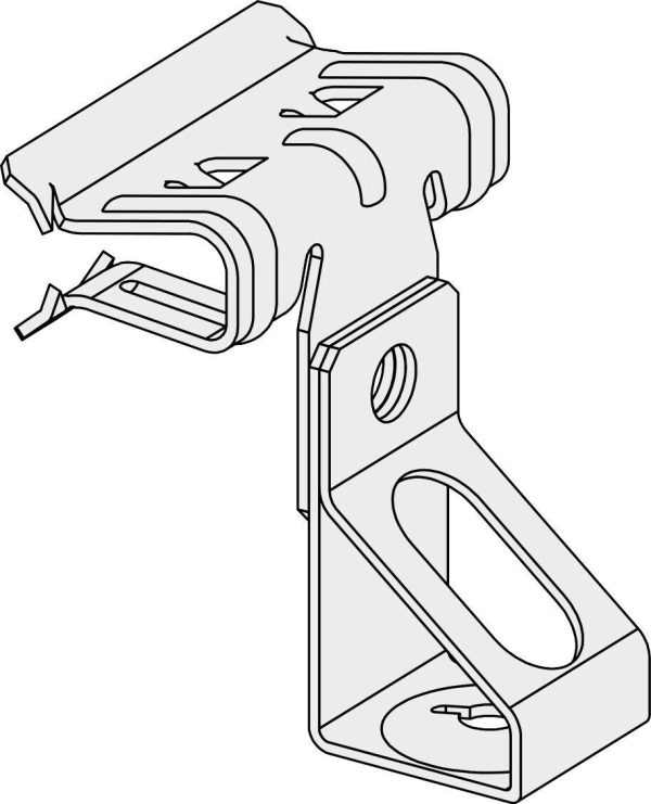 3978319180 SUPPORT CLIPS CHARPONT METALLIQUE D12