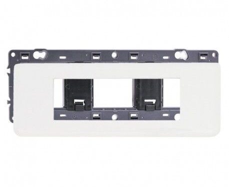 PLAQUE SUPPORT MOSAIC 6 MODULES DE (PRISE APPARENTE - ENCASTRE) - LEGRAND