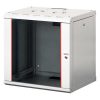 4056202428 ARMOIRE DE BRASSAGE PROLINE 12U 19" MURALE - VITREE - MONTE - 600X600X640 - GRIS - PINSOL