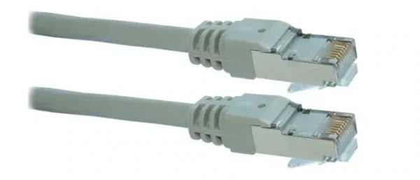4116900410 CORDON DE BRASSAGE 03M CAT6A S/FTP - GRIS - DECELECT