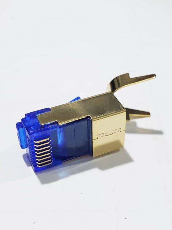 CONNECTEUR RJ45 CAT7 STP BLINDE AVEC GUIDE - PINSOL