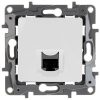 PRISE RJ45 CAT6 UTP DE 2 MODULES NILOE - CONTIENT NOYAU ET SUPPORT COMBINE - BLANC - LEGRAND