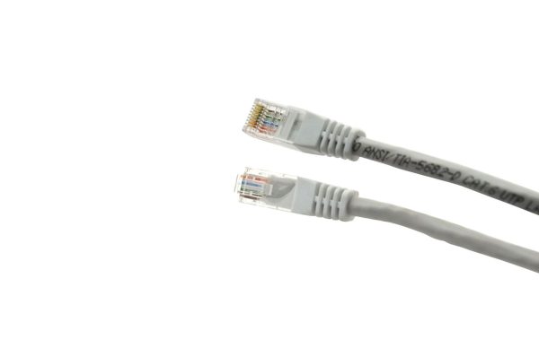 4456451193 CORDON DE BRASSAGE 02M CAT6E UTP - GRIS - NETSYSTEM