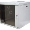 4456457900 ARMOIRE DE BRASSAGE PROLINE 09U 19'' MURALE - VITREE - MONTE - 600X450X505 - GRIS - PINSOL