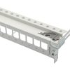 4525388864 LEXCOM PATCH PANEL 19" 24 PORT LIGHT GREY - LEXCOM
