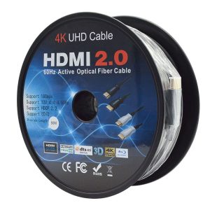 CABLE HDMI 050M - CONÇU DE LA FIBRE OPTIQUE