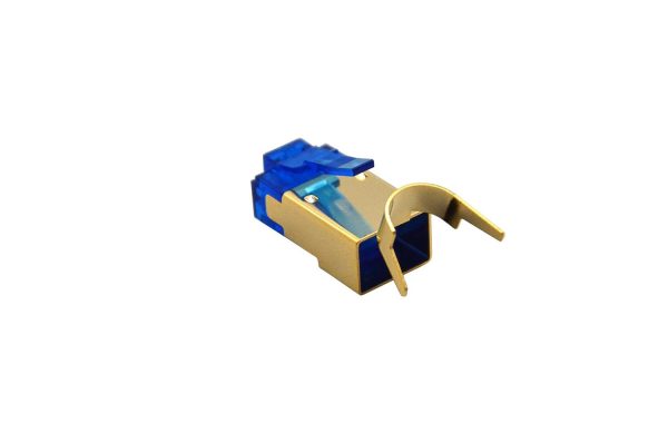 CONNECTEUR RJ45 CAT7 STP BLINDE AVEC GUIDE - PINSOL