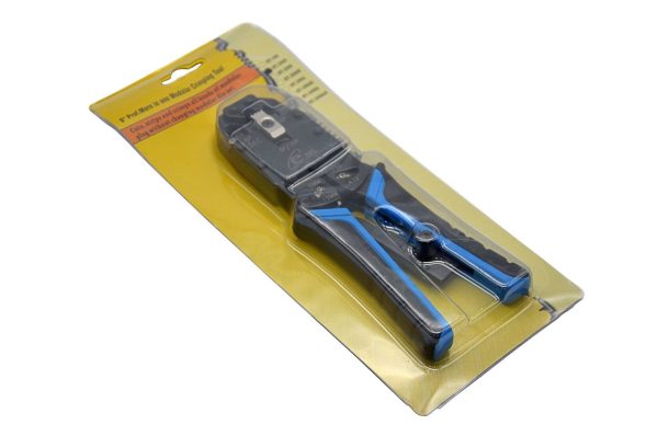 PINCE A SERTIR (RJ45 - RJ11 - RJ12) - BLUE