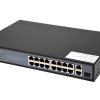 4560018052 SWITCH 18 PORTS (16 MEGA POE - 2 GIGA) +1 SFP - NON MANAGABLE - RACKABLE - TELESYSTEM