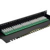 4560027363 PANNEAU DE BRASSAGE TELEPHONIQUE 1U 50 PORTS CAT3 - METALLIQUE - ENET