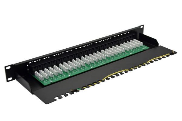 4560027363 PANNEAU DE BRASSAGE TELEPHONIQUE 1U 50 PORTS CAT3 - METALLIQUE - ENET