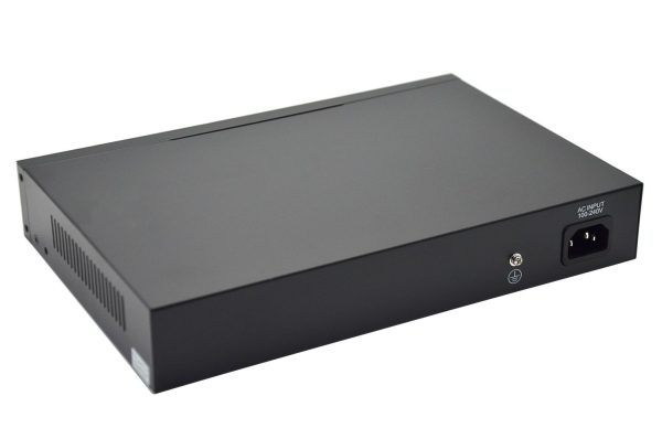 4560055562 SWITCH MEGA 24 PORTS - NON MANAGABLE - NON RACKABLE - METALLIQUE - 3 MODE (PAR DEFAUT - VLAN - CCTV) - BDCOM