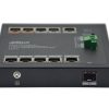 SWITCH 10 PORTS (8 MEGA POE - 2 GIGA) +1 GIGA SFP - NON MANAGABLE - NON RACKABLE - FIXATION MURAL - DAHUA