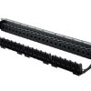 PANNEAU DE BRASSAGE 1U 24 PORTS VIDE - AVEC ([LEG 632908] 24 NOYAUX CAT6 FTP - PLASTIQUE) - METALLIQUE - LEGRAND