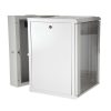 4827668229 ARMOIRE DE BRASSAGE PROLINE AVEC PIVOTANT 16U 19" MURALE - VITREE - MONTE - 600X750X818 - GRIS - PINSOL