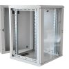 4827673213 ARMOIRE DE BRASSAGE PROLINE AVEC PIVOTANT 16U 19" MURALE - VITREE - MONTE - 600X750X818 - GRIS - PINSOL