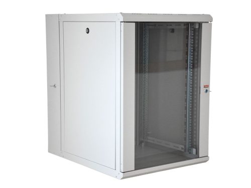 4827673220 ARMOIRE DE BRASSAGE PROLINE AVEC PIVOTANT 16U 19" MURALE - VITREE - MONTE - 600X750X818 - GRIS - PINSOL