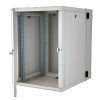 4827674388 ARMOIRE DE BRASSAGE PROLINE AVEC PIVOTANT 16U 19" MURALE - VITREE - MONTE - 600X750X818 - GRIS - PINSOL