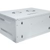 4827753401 ARMOIRE DE BRASSAGE SECURITY BOX 04U 19" MURALE - VITREE - DEMONTE - 540X400X239 - GRIS - PINSOL