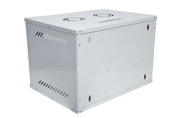 ARMOIRE DE BRASSAGE SECURITY BOX 07U 19" MURALE - VITREE - DEMONTE - 540X400X372 - GRIS - PINSOL