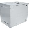 4827776456 ARMOIRE DE BRASSAGE SECURITY BOX 09U 19" MURALE - VITREE - DEMONTE - 540X400X461 - GRIS - PINSOL
