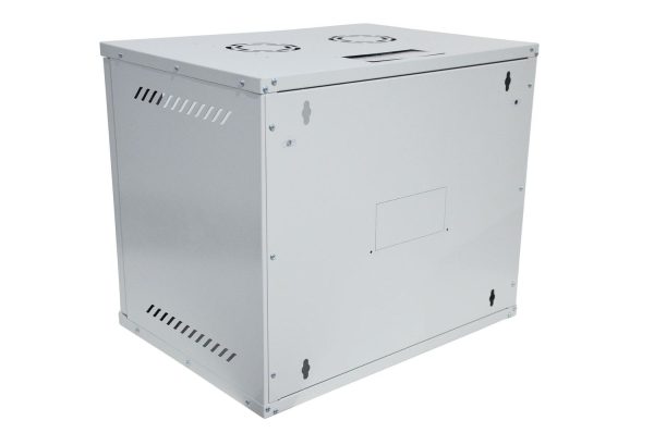 4827776456 ARMOIRE DE BRASSAGE SECURITY BOX 09U 19" MURALE - VITREE - DEMONTE - 540X400X461 - GRIS - PINSOL