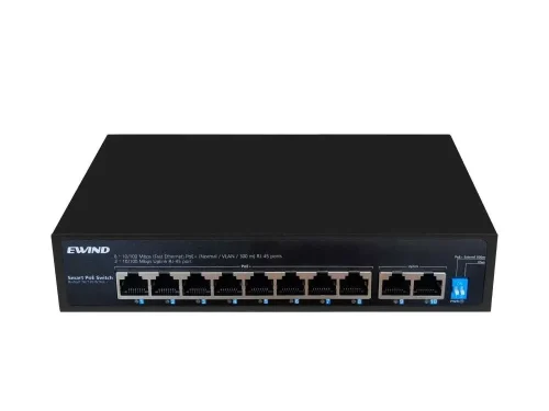 SWITCH MEGA 10 PORTS (8 PORTS POE) - NON MANAGABLE - NON RACKABLE - ENET